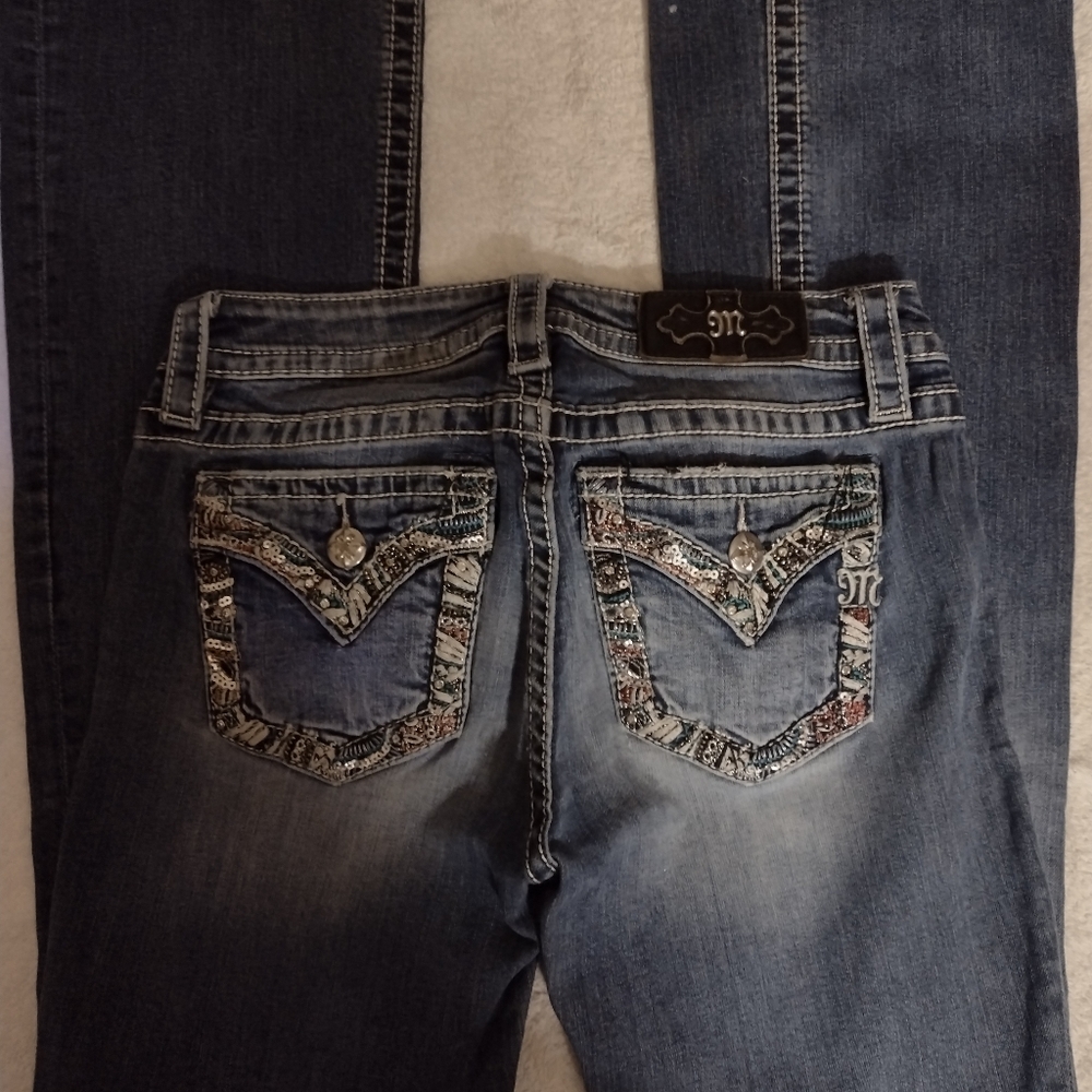 MISS ME BOOT CUT JEANS